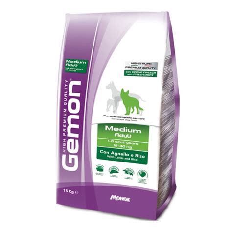 Gemon Adult Medium Lamb & Rice 7562 - Сухи храни Зоомагазин Е