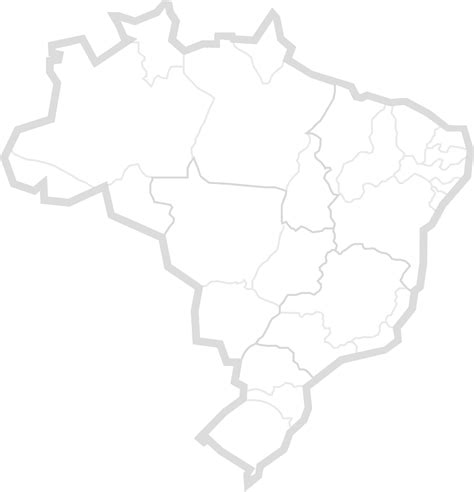 Mapa Do Brasil Em Preto E Branco - Mapa Do Brasil Em Preto E Branco Para Imprimir - FDPLEARN