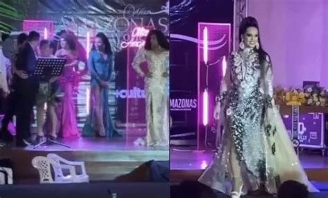 Deu Briga Candidata Ao Miss Amazonas Gay Se Revolta Ao Perder E Agride Produtora V Deo Pheeno