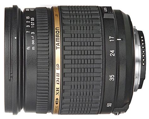Tamron 17-50mm f/2.8 XR Di II VC SP Lens Specifications | DSLRBodies ...