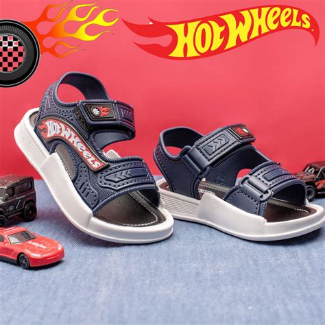 Papete Baby Hot Wheels Infantil Criança Menino Super Leve e Confortável Dia a Dia Sandália