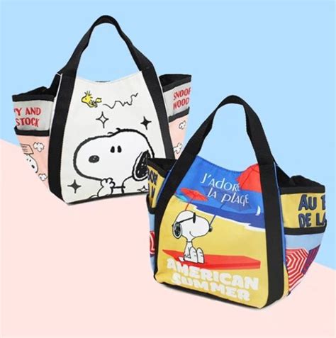 Tas Snoopy Tas Tenteng Snoopy Shoulder Bag Snoopy Tas Import