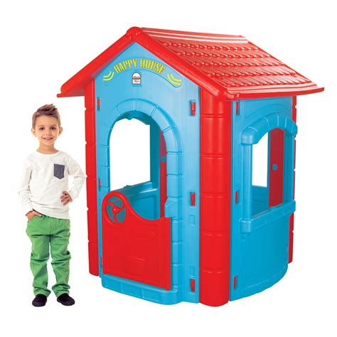 Детский игровой дом Pilsan Happy House 112х104,5х131 см Blue/ Голубой ...