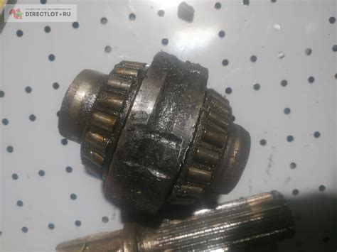 Вал червячного редуктора,выходной 25шлицов+остатки вала червячной ...