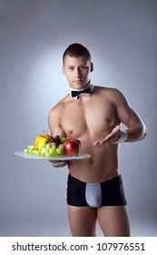 4 Hundred Naked Waiters Royalty Free Images Stock Photos Pictures Shutterstock
