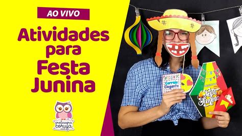 Melhor Ideia De Atividades Sobre Festa Junina Em Atividades