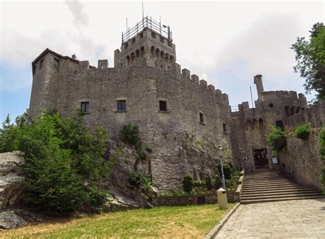 Premium Photo San Marino Fortress On The Rock