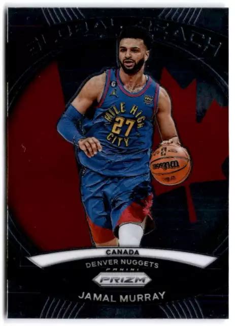 Pallacanestro Panini Prizm Global Reach Jamal Murray Denver