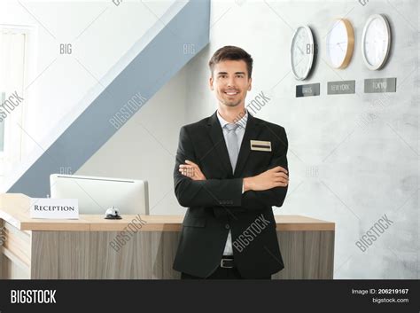 Male Hotel Receptionist
