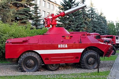 Музей пожарной техники Пожарно-спасательной академии в Иваново | Brandweer