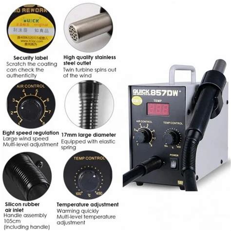 QUICK DW Lead Free Adjustable Hot Air Heat Gun At Piece Khidirpur Kolkata ID