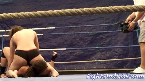 Kinky Lesbian Babes Wrestling On The Floor Amateur Porn Xhamster