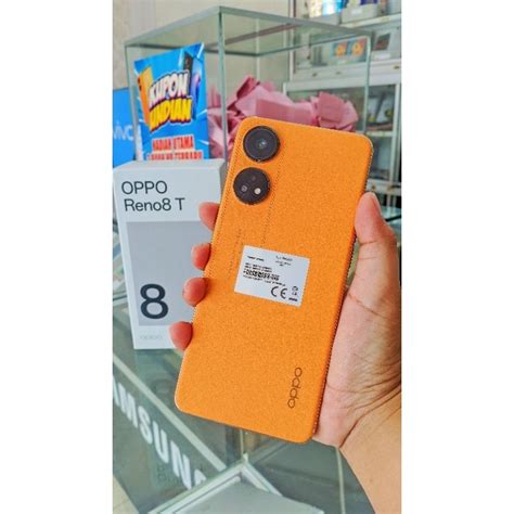 Jual Oppo Reno T Ram Gb Orisinil Second Fullset Shopee Indonesia