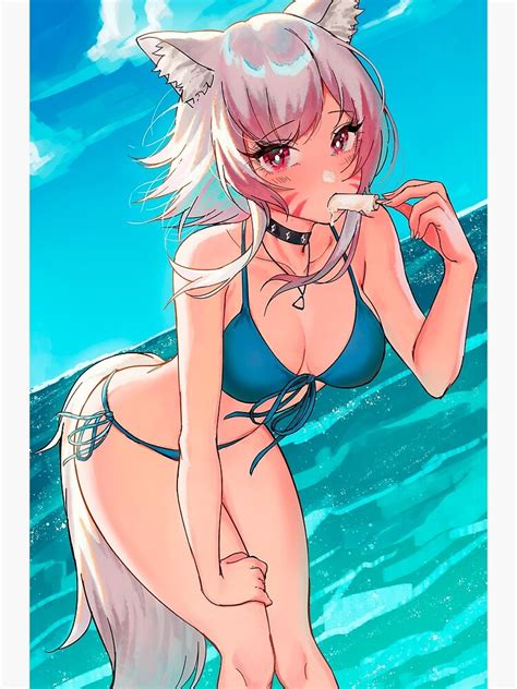 Bikini Miqo Te Race Neko Hot Final Fantasy Xiv Ffxiv Sexy Lewd Panty Tities Hentai Cat Girl