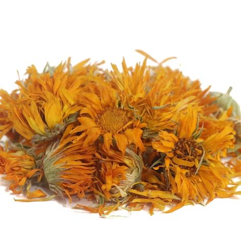 Dried Calendula Flowers Calendula Officinalis Organic Etsy