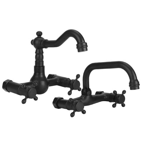 Antik Réz Oldalfali Medencében Csaptelepek Fürdőszoba Csaptelep Két Fogantyúja Fürdőkád Hot Cold