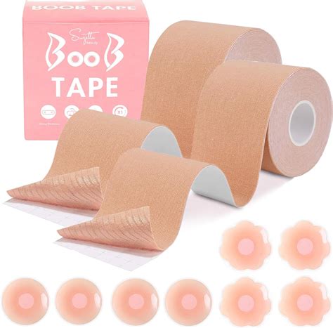 Rvfrgrd Rollos De Boob Tape M Cm Pares De Pezoneras De P Talos Y Cubre Pezones De