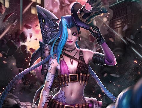 jinx wallpaper 4k 9