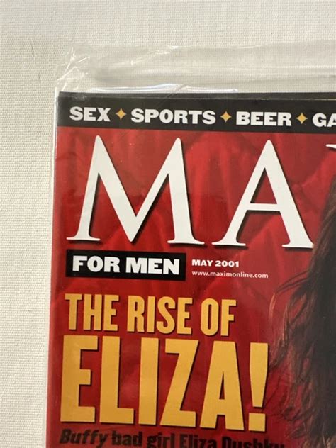 MAXIM US MAG Eliza Dushku Lingerie Pics MINT SEALED FROM NEW HOT 100 MAG 17 50 PicClick UK