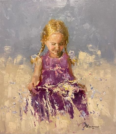 инесса морозова on Instagram: "В мареве трав. Холст/ масло 40х35 ...