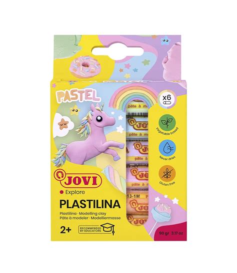 New Jovi Plastilina Reusable And Non Drying Modeling Clay Pastel