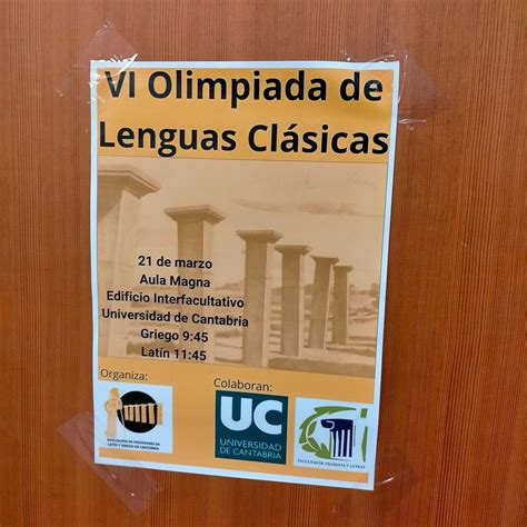 VI Olimpiada de Lenguas Clásicas IES Valle de Piélagos