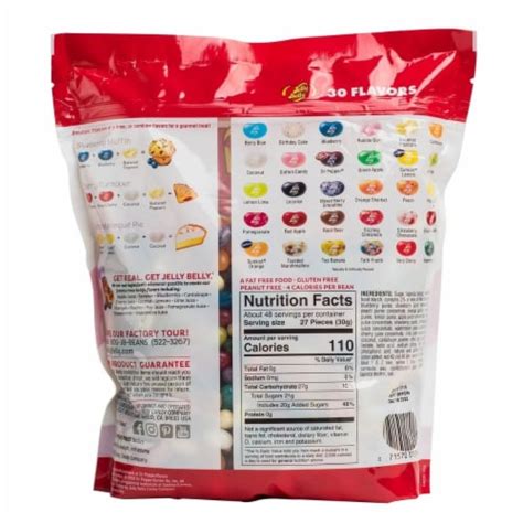 Jelly Belly Original Gourmet Jelly Beans 30 Flavors 51 Ounce 1 Unit