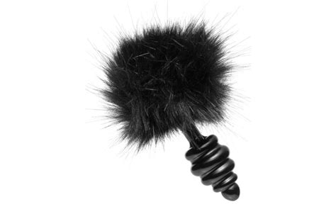 Black Bunny Tail Anal Plug Endless Desires