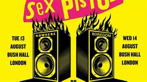 SEX PISTOLS AÑADEN UN TERCER CONCIERTO EN EL BUSH HALL DE LONDRES PyD