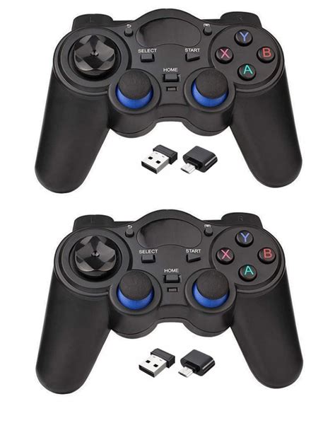 Amazon.com: 2 Pack USB Wireless Gaming Controller for PC/Laptop ...