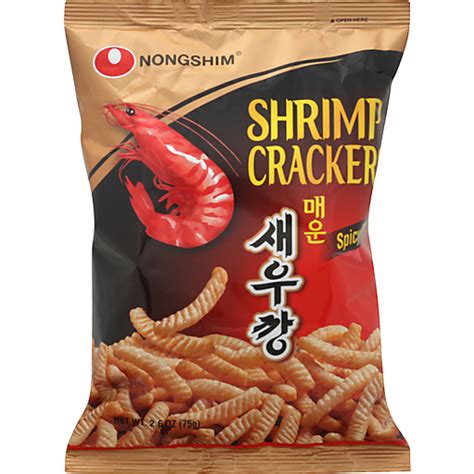 Nongshim Shrimp Crackers Hot Spicy G Chips Crackers Walter Mart
