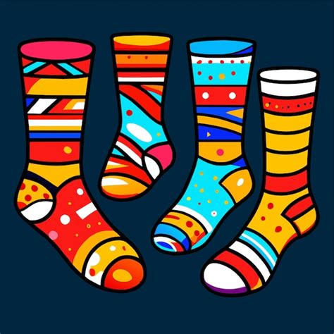 Premium Vector Set Of Socks Vector Illustration