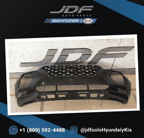 Bumper Delantero Hyundai Santa Fe 2019 2020 JDF Auto Parts