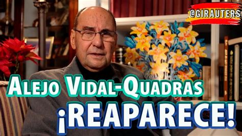 Las Primeras PALABRAS De ALEJO VIDAL QUADRAS Tras Su ATENTADO YouTube