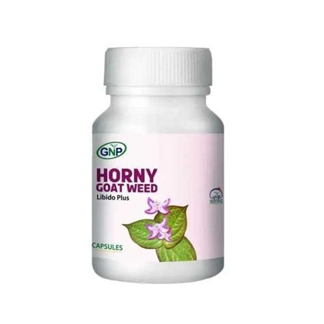 GNP Horny Goat Weed Libido Plus Capsule Daraz Np