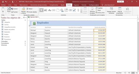 Curso De Access Con Ejercicios Prácticos → Informes En Access