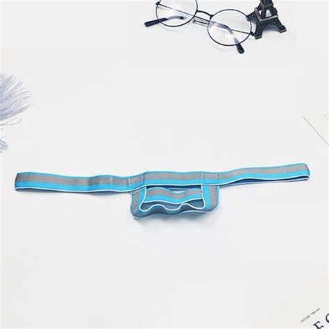 Creux Slip Sexy Mode Hommes Sous V Tements Bikini Thongs Bobette Bleu Sous V Tements Homme Bleu