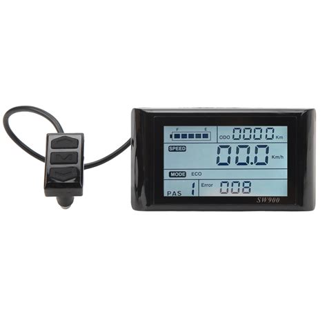Electric Bike Lcd Display 5 Pin 24v 36v 48v Lightweight Waterproof