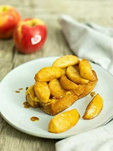 Pain perdu aux pommes caramélisées de Nuages d épices et ses recettes