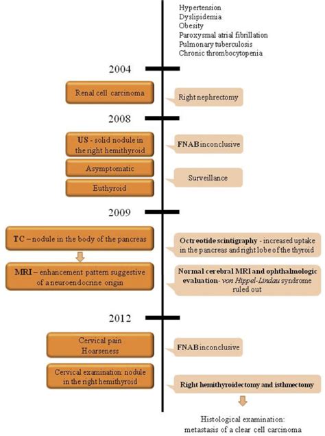 Patient Medical History Timeline And Clinical Case Presentation Download Scientific Diagram