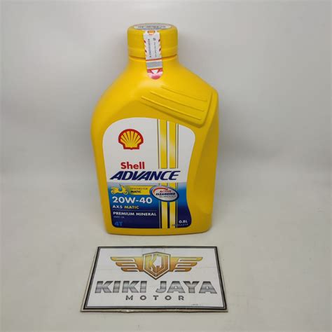 Jual Oli Motor Shell Advance Ax Matic W Lliter Shopee Indonesia