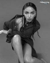 Fka Twigs Sexy And Nude Poses Her Hot Body For Calvin Klein Black And White Photoshoot Aznude