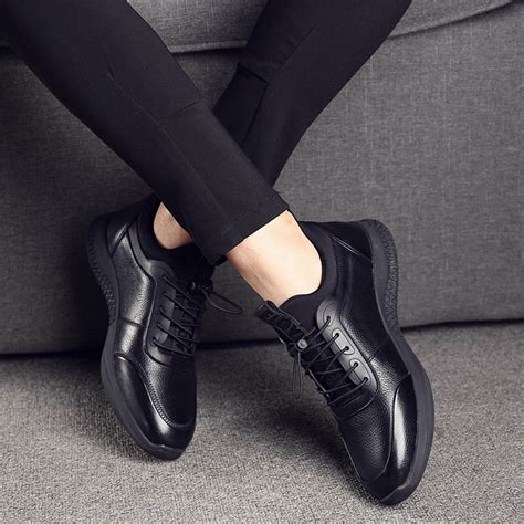 Г. Новая мужская обувь из натуральной кожи Молодежная обувь на низком ...