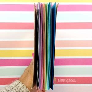 Easy Hot Glue Book Binding Video Tutorial Smiling Colors