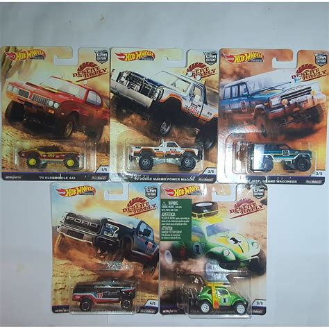 Hot Wheels Car Culture Set Desert Rally Shopee Malaysia