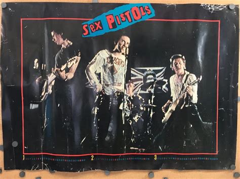 SEX PISTOLS セックスピストルズ ポスター cmCOLUMBIA RECORDS 出張買取 東京コレクターズ