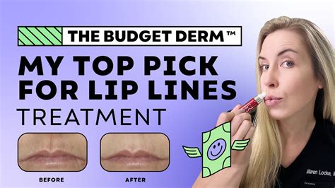 Treat Vertical Lip Lines Anti Aging Tips By The Budget Derm YouTube