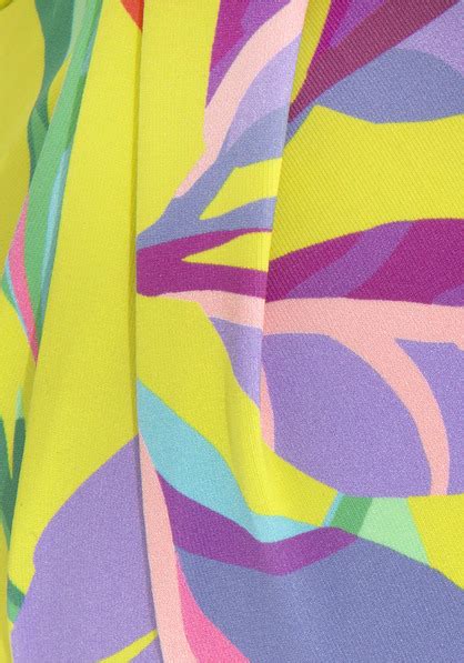 s Oliver Bügel Bikini Top Mallorca gelb bedruckt Cup B