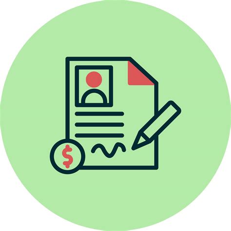 Contract Vector Icon 20590601 Vector Art At Vecteezy