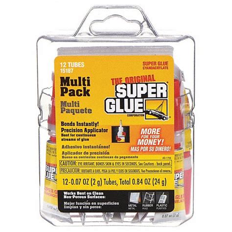 Super Glue Original Gen Purpose Instant Adhesive 3ehp315187